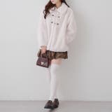 ラビットファービット付きミドルコート | RMAF NICE CLAUP / OLIVE des OLIVE | 詳細画像12