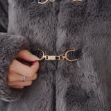 ラビットファービット付きミドルコート | RMAF NICE CLAUP / OLIVE des OLIVE | 詳細画像29
