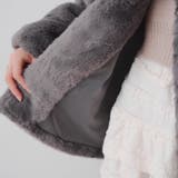 ラビットファービット付きミドルコート | RMAF NICE CLAUP / OLIVE des OLIVE | 詳細画像34