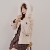 ファー付きダッフルコート | RMAF　NICE CLAUP / OLIVE des OLIVE | 詳細画像3 