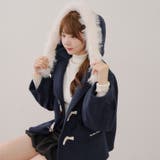 ネイビー | ファー付きダッフルコート | RMAF　NICE CLAUP / OLIVE des OLIVE