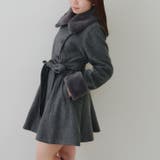 チャコール | マルチWAYミドル丈コート | RMAF　NICE CLAUP / OLIVE des OLIVE