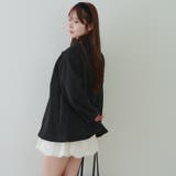 ミドル丈ペプラムコート | RMAF　NICE CLAUP / OLIVE des OLIVE | 詳細画像6 