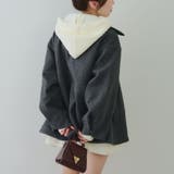 ミドル丈ペプラムコート | RMAF　NICE CLAUP / OLIVE des OLIVE | 詳細画像20 