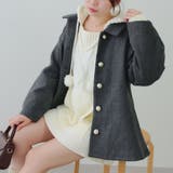 ミドル丈ペプラムコート | RMAF　NICE CLAUP / OLIVE des OLIVE | 詳細画像21 