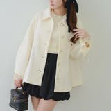 ミドル丈ペプラムコート | RMAF　NICE CLAUP / OLIVE des OLIVE | 詳細画像28 