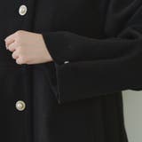 ミドル丈ペプラムコート | RMAF　NICE CLAUP / OLIVE des OLIVE | 詳細画像42 