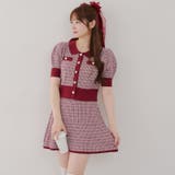 【セットアップ】ツイードポロ×ミニスカート | RMAF NICE CLAUP / OLIVE des OLIVE | 詳細画像5
