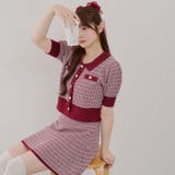 【セットアップ】ツイードポロ×ミニスカート | RMAF NICE CLAUP / OLIVE des OLIVE | 詳細画像3