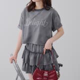 【セットアップ】キラキラTシャツ&ミニスカート | RMAF NICE CLAUP / OLIVE des OLIVE | 詳細画像3