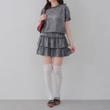 【セットアップ】キラキラTシャツ&ミニスカート | RMAF NICE CLAUP / OLIVE des OLIVE | 詳細画像5