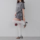 【セットアップ】キラキラTシャツ&ミニスカート | RMAF NICE CLAUP / OLIVE des OLIVE | 詳細画像6