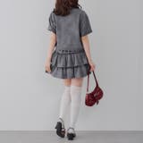 【セットアップ】キラキラTシャツ&ミニスカート | RMAF NICE CLAUP / OLIVE des OLIVE | 詳細画像7