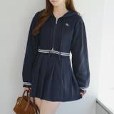 【セットアップ】ニットラインパーカー & ミニスカート | RMAF NICE CLAUP / OLIVE des OLIVE | 詳細画像2