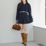 【セットアップ】ニットラインパーカー & ミニスカート | RMAF NICE CLAUP / OLIVE des OLIVE | 詳細画像8