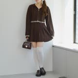 【セットアップ】ニットラインパーカー & ミニスカート | RMAF NICE CLAUP / OLIVE des OLIVE | 詳細画像16