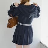 【セットアップ】ニットラインパーカー & ミニスカート | RMAF NICE CLAUP / OLIVE des OLIVE | 詳細画像5