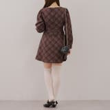 スクエアチェックミニワンピース | RMAF NICE CLAUP / OLIVE des OLIVE | 詳細画像11