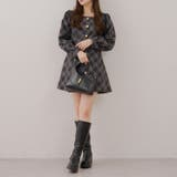 スクエアチェックミニワンピース | RMAF NICE CLAUP / OLIVE des OLIVE | 詳細画像22