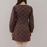 スクエアチェックミニワンピース | RMAF NICE CLAUP / OLIVE des OLIVE | 詳細画像26