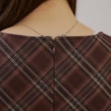 スクエアチェックミニワンピース | RMAF NICE CLAUP / OLIVE des OLIVE | 詳細画像27