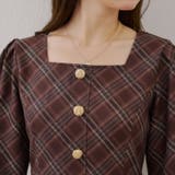 スクエアチェックミニワンピース | RMAF NICE CLAUP / OLIVE des OLIVE | 詳細画像28