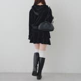 【セットアップ】袖リボンベロアパーカー & ミニスカート | RMAF　NICE CLAUP / OLIVE des OLIVE | 詳細画像10 