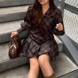ネクタイ付裾バルーンミニワンピース | RMAF NICE CLAUP / OLIVE des OLIVE | 詳細画像18