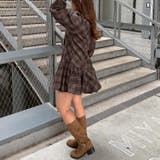 ネクタイ付裾バルーンミニワンピース | RMAF NICE CLAUP / OLIVE des OLIVE | 詳細画像21