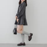 ネクタイ付裾バルーンミニワンピース | RMAF NICE CLAUP / OLIVE des OLIVE | 詳細画像41