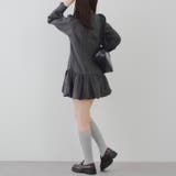 ネクタイ付裾バルーンミニワンピース | RMAF NICE CLAUP / OLIVE des OLIVE | 詳細画像42
