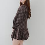 ネクタイ付裾バルーンミニワンピース | RMAF NICE CLAUP / OLIVE des OLIVE | 詳細画像46