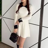 フェザー衿リブニットワンピース | RMAF　NICE CLAUP / OLIVE des OLIVE | 詳細画像14 