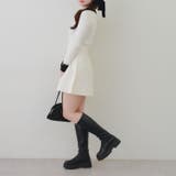 フェザー衿リブニットワンピース | RMAF　NICE CLAUP / OLIVE des OLIVE | 詳細画像29 