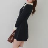 フェザー衿リブニットワンピース | RMAF　NICE CLAUP / OLIVE des OLIVE | 詳細画像43 