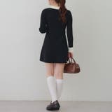 フェザー衿リブニットワンピース | RMAF　NICE CLAUP / OLIVE des OLIVE | 詳細画像48 