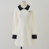 フェザー衿リブニットワンピース | RMAF　NICE CLAUP / OLIVE des OLIVE | 詳細画像49 