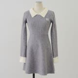 フェザー衿リブニットワンピース | RMAF　NICE CLAUP / OLIVE des OLIVE | 詳細画像50 