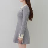 フェザー衿リブニットワンピース | RMAF　NICE CLAUP / OLIVE des OLIVE | 詳細画像53 