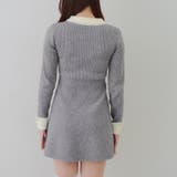 フェザー衿リブニットワンピース | RMAF　NICE CLAUP / OLIVE des OLIVE | 詳細画像54 