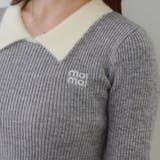 フェザー衿リブニットワンピース | RMAF　NICE CLAUP / OLIVE des OLIVE | 詳細画像56 