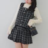 ラメツイードミニ丈ジャンスカ | RMAF NICE CLAUP / OLIVE des OLIVE | 詳細画像2