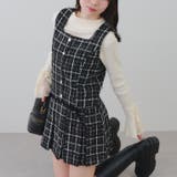 ラメツイードミニ丈ジャンスカ | RMAF NICE CLAUP / OLIVE des OLIVE | 詳細画像3