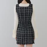 ラメツイードミニ丈ジャンスカ | RMAF NICE CLAUP / OLIVE des OLIVE | 詳細画像20