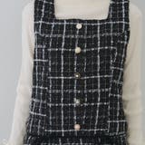 ラメツイードミニ丈ジャンスカ | RMAF NICE CLAUP / OLIVE des OLIVE | 詳細画像23