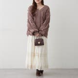 【NAO】フリンジVカーディガン | RMAF　NICE CLAUP / OLIVE des OLIVE | 詳細画像7 