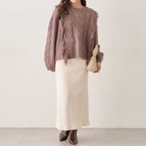 【NAO】フリンジクループルオーバー | RMAF　NICE CLAUP / OLIVE des OLIVE | 詳細画像7 