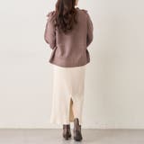 【NAO】フリンジクループルオーバー | RMAF　NICE CLAUP / OLIVE des OLIVE | 詳細画像10 