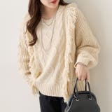 【NAO】フリンジクループルオーバー | RMAF　NICE CLAUP / OLIVE des OLIVE | 詳細画像15 