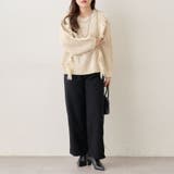 【NAO】フリンジクループルオーバー | RMAF　NICE CLAUP / OLIVE des OLIVE | 詳細画像16 